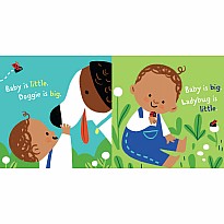 Indestructibles: Big and Little: A Book of Opposites: Chew Proof · Rip Proof · Nontoxic · 100% Washable (Book for Babies, Newbo