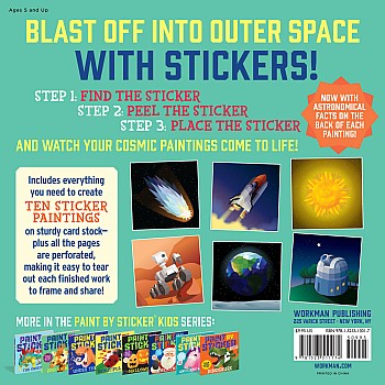 Paint by Sticker Kids: Outer Space