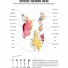 The Reverse Coloring Book™: The Book Has the Colors, You Draw the Lines!