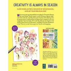The Reverse Coloring Book™: Through the Seasons: The Book Has the Colors, You Make the Lines