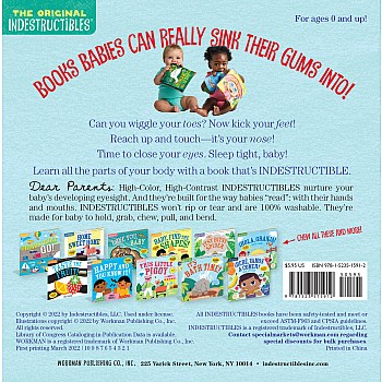 Indestructibles: Touch Your Nose! (High Color High Contrast)