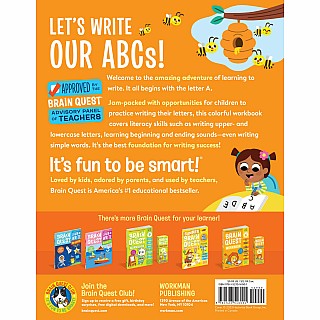 Brain Quest Learn to Write: Letters