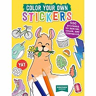 Color Your Own Stickers: 500 Stickers to Design, Color, and Customize