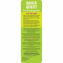 Brain Quest Pre-Kindergarten Smart Cards Revised 5th Edition