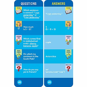 Brain Quest 1st Grade Smart Cards Revised 5th Edition