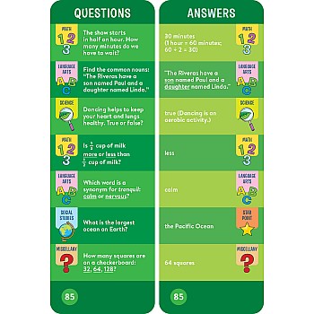 Brain Quest 3rd Grade Smart Cards Revised 5th Edition