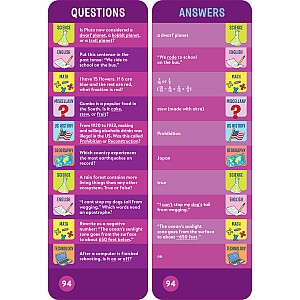 Brain Quest 4th Grade Smart Cards Revised 5th Edition