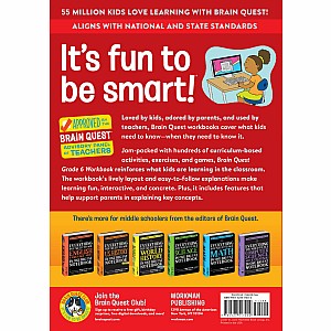 Brain Quest Workbook: 6th Grade Revised Edition