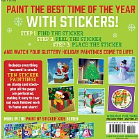 Paint by Sticker Kids Holly Jolly Christmas