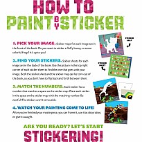 Paint by Sticker Kids: Pets: Create 10 Pictures One Sticker at a Time!