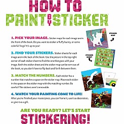 Paint by Sticker Kids: Pets: Create 10 Pictures One Sticker at a Time!