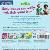 Indestructibles: Sesame Street: Elmo Says Surprise!: Chew Proof · Rip Proof · Nontoxic · 100% Washable (Book for Babies, Newbor