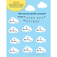 Learn by Sticker: Addition and Subtraction: Use Math to Create 10 Baby Animals!