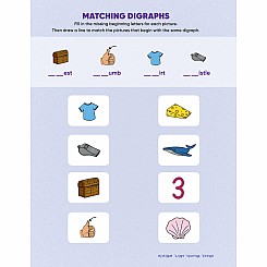 Learn by Sticker: Beginning Phonics: Use Phonics to Create 10 Friendly Monsters!