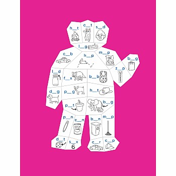 Learn by Sticker: Beginning Phonics: Use Phonics to Create 10 Friendly Monsters!