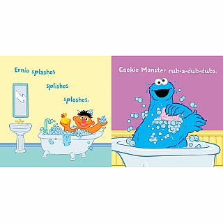 Indestructibles: Sesame Street: Let's Take a Bath!: Chew Proof · Rip Proof · Nontoxic · 100% Washable (Book for Babies, Newborn