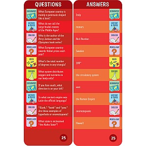 Brain Quest 6th Grade Smart Cards Revised 4th Edition