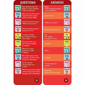 Brain Quest 6th Grade Smart Cards Revised 4th Edition