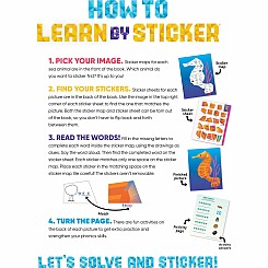 Learn by Sticker: More Phonics: Use Phonics to Create 10 Sea Animals!