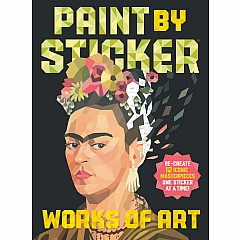 Paint by Sticker: Works of Art: Re-create 12 Iconic Masterpieces One Sticker at a Time!