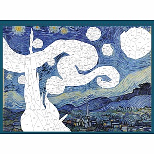 Paint by Sticker: Works of Art: Re-create 12 Iconic Masterpieces One Sticker at a Time!