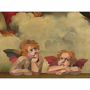Paint by Sticker: Works of Art: Re-create 12 Iconic Masterpieces One Sticker at a Time!