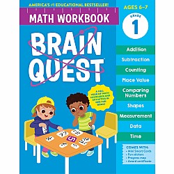 Brain Quest Math Workbook: 1st Grade