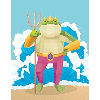 Learn by Sticker: More Addition & Subtraction: Use Math to Create 10 Fantasy Animals!