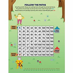 Learn by Sticker: More Addition & Subtraction: Use Math to Create 10 Fantasy Animals!