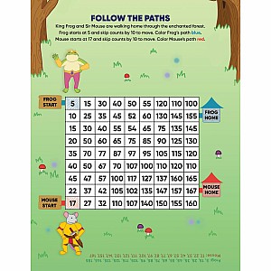 Learn by Sticker: More Addition & Subtraction: Use Math to Create 10 Fantasy Animals!
