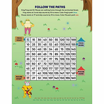 Learn by Sticker: More Addition & Subtraction: Use Math to Create 10 Fantasy Animals!