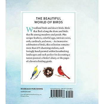 A Bird Lover's Sticker Book