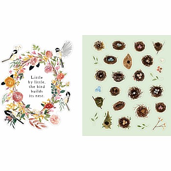 A Bird Lover's Sticker Book