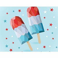 Paint by Sticker Kids: America: Create 10 Pictures One Sticker at a Time!