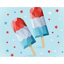 Paint by Sticker Kids: America: Create 10 Pictures One Sticker at a Time!