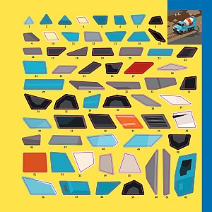 Paint by Sticker Kids: Trucks, Trains & More: Create 10 Pictures One Sticker at a Time!