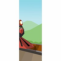 Paint by Sticker Kids: Trucks, Trains & More