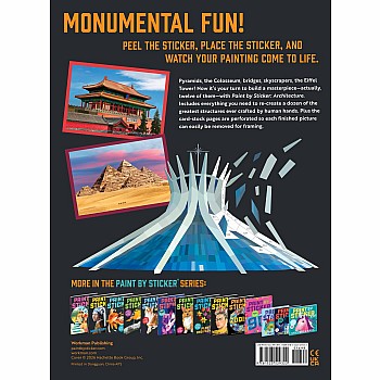 Paint by Sticker: Architecture