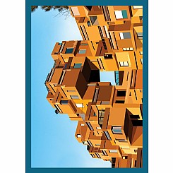 Paint by Sticker: Architecture