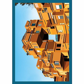 Paint by Sticker: Architecture