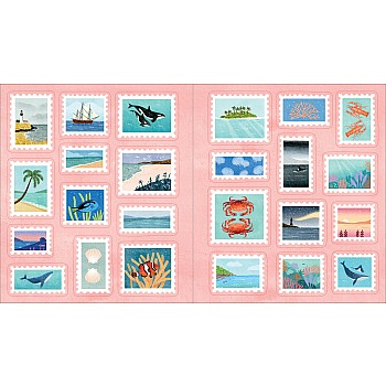 An Ocean Lover's Sticker Book