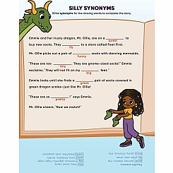 Learn by Sticker: Word Study: Use Phonics to Create 10 Mythical Creatures!