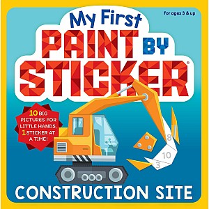 My First Paint by Sticker: Construction Site
