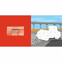 My First Paint by Sticker: Construction Site