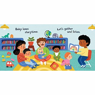 Indestructibles Baby Loves the Library (English)