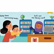Indestructibles Baby Loves the Library (English)