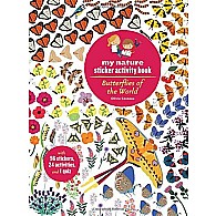 My Nature Sticker Activity Book Butterflies of the World: Coloring, Stickers and Quiz 