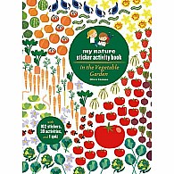 My Nature Sticker Activity Book In the Vegetable Garden: Coloring, Stickers and Quiz