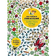 My Nature Sticker Activity Book Garden Insects and Bugs: Coloring, Stickers and Quiz