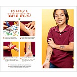 Slithering, Scaly Tattoo Snakes & Other Reptiles: 50 Temporary Tattoos That Teach